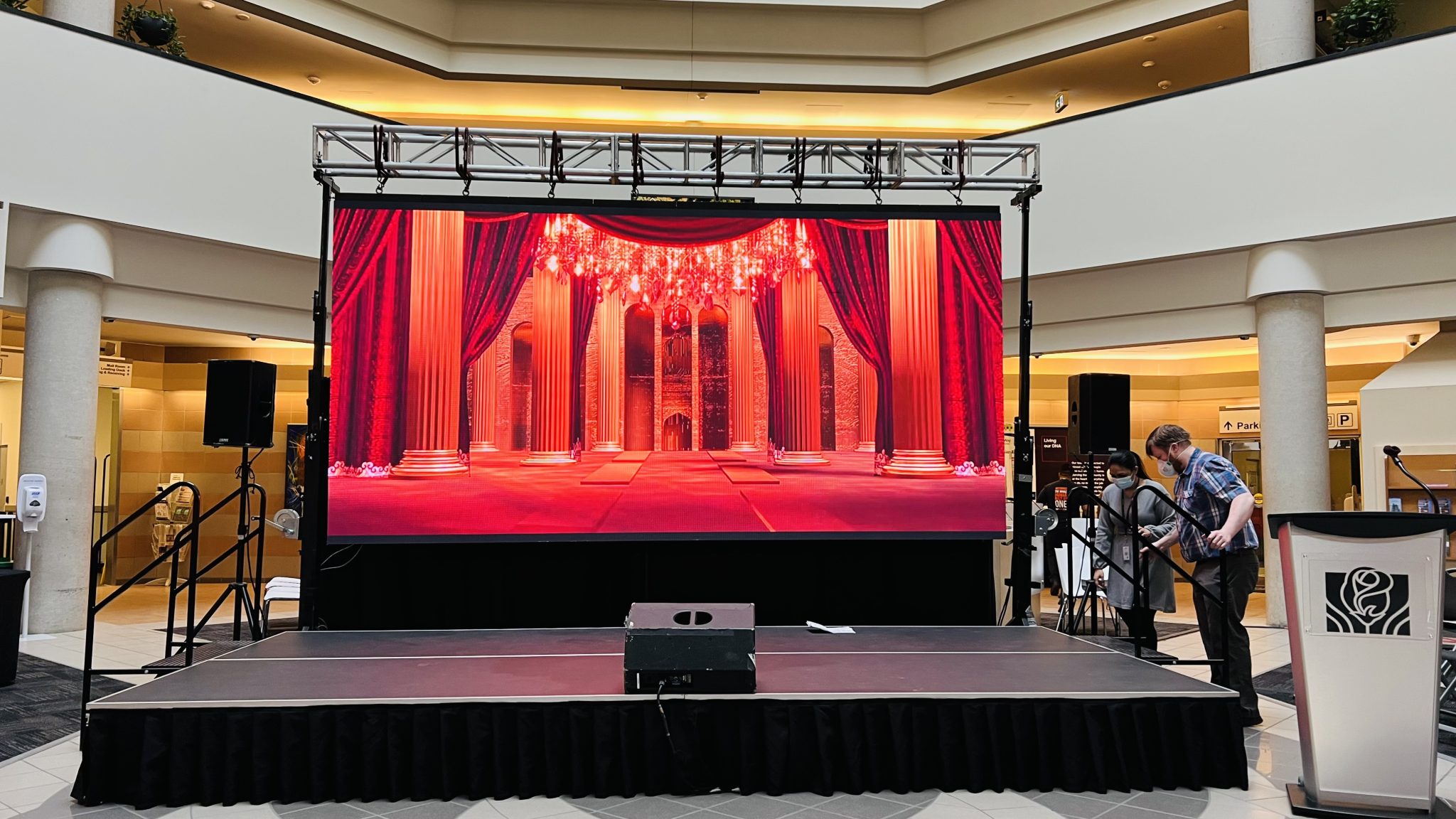 LED Video Wall Rental | NextScreen